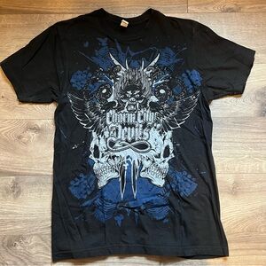 Charm City Devils Skull & Dragon Tee